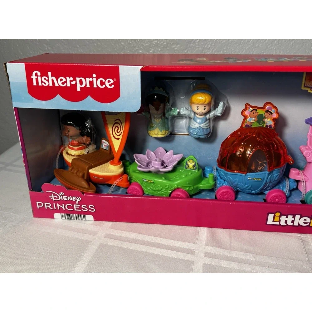 *NEW* Fisher Price Little People Disney Princess Parade Float 16 Pieces